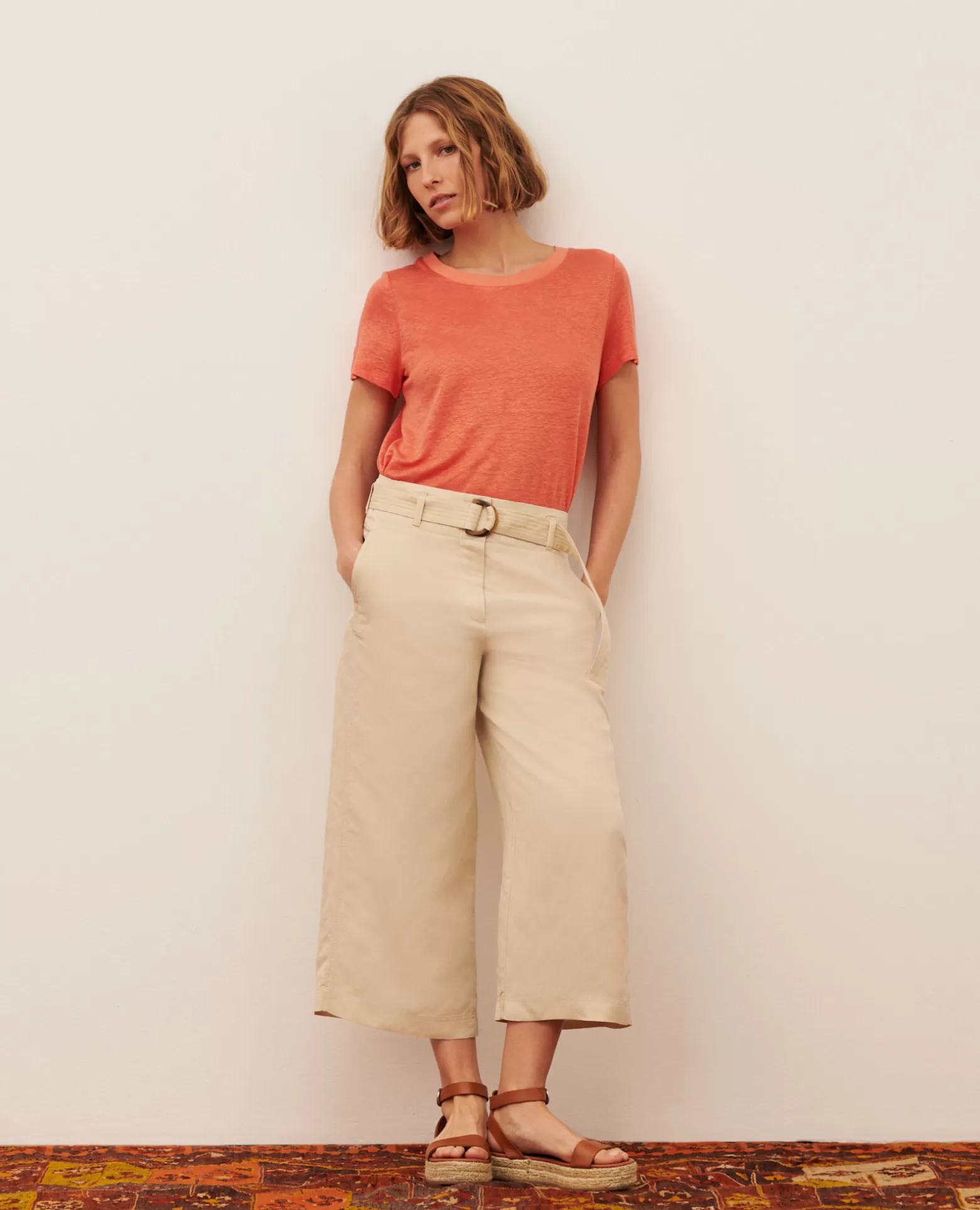 Pantalons | Comptoir des Cotonniers Babeth - Jupe-Culotte 0300 Castle Wall