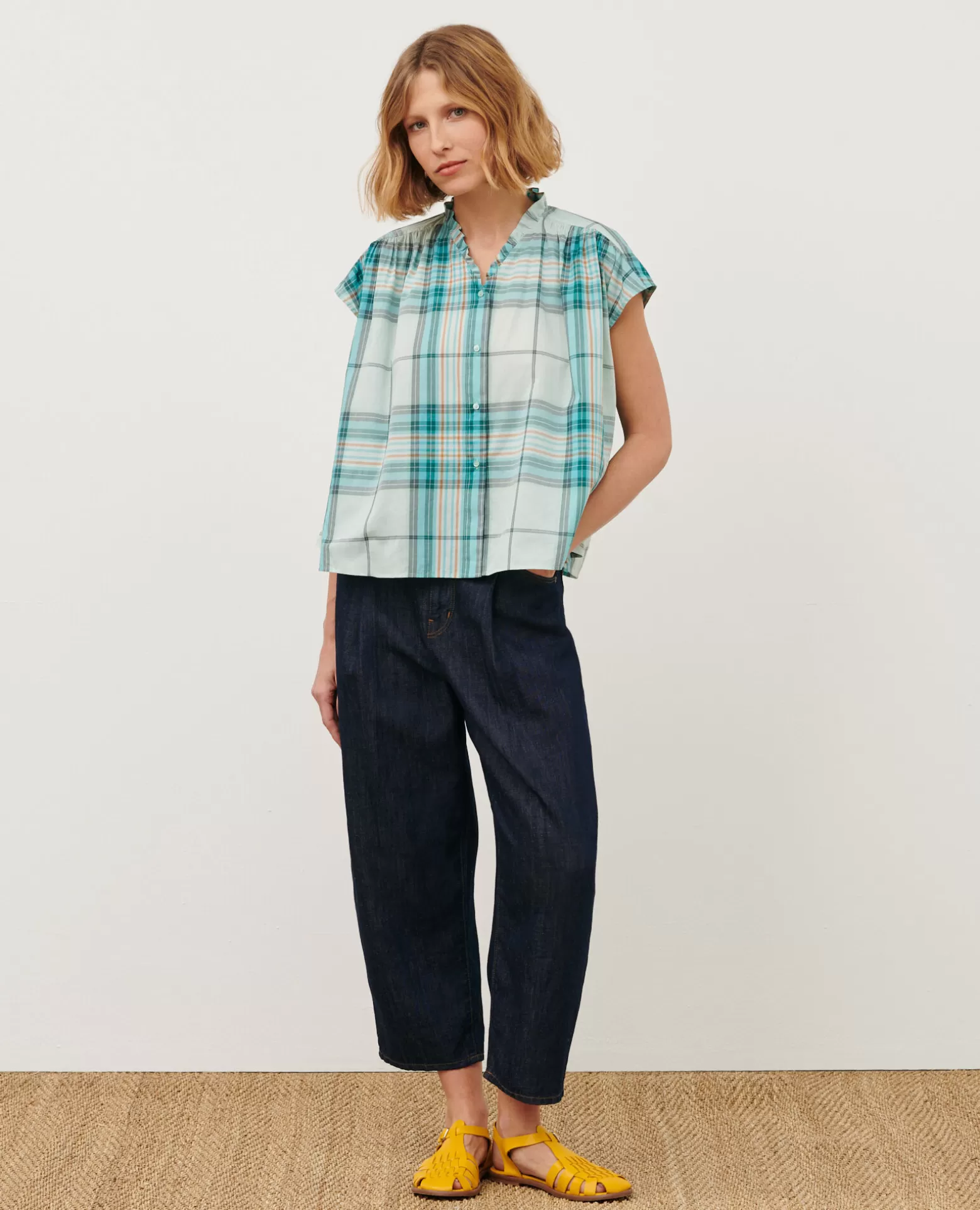 Blouses & Chemises | Comptoir des Cotonniers Blouse En Coton 0601 Lightblue