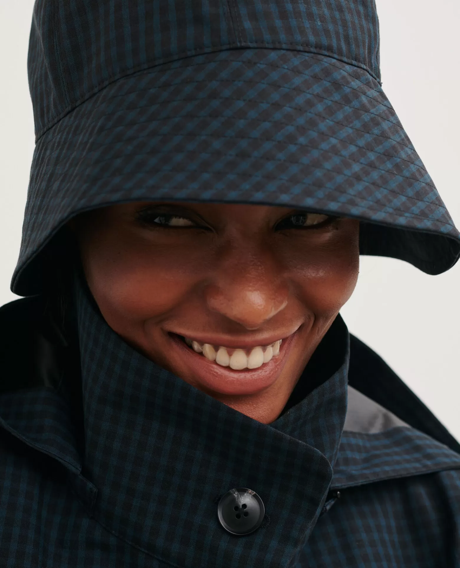 Bobs, Bonnets & Casquettes | Comptoir des Cotonniers Bob A Carreaux 8863 59 Darkgreen Check