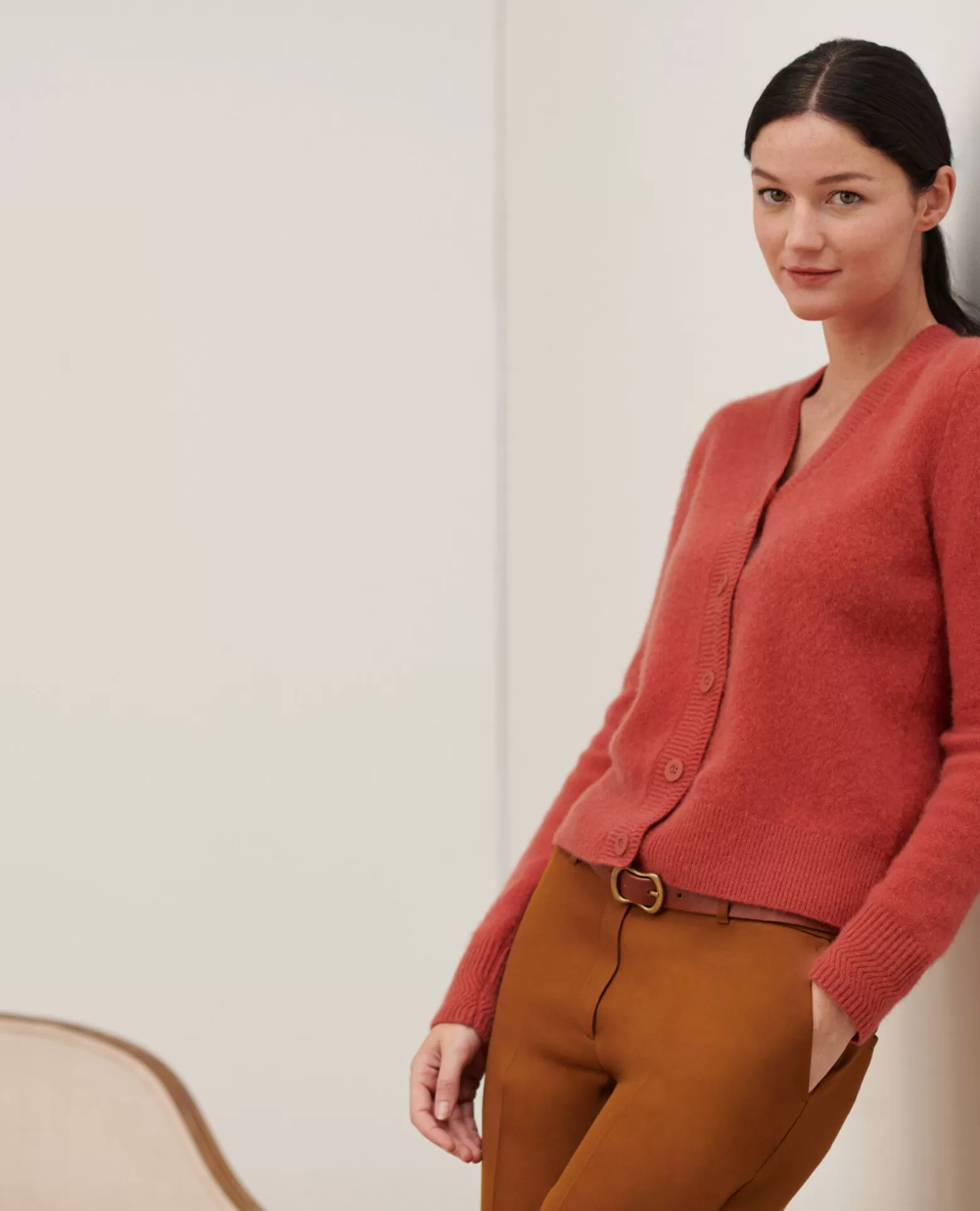 Maille | Comptoir des Cotonniers Cardigan En Cachemire 8830 16 Red