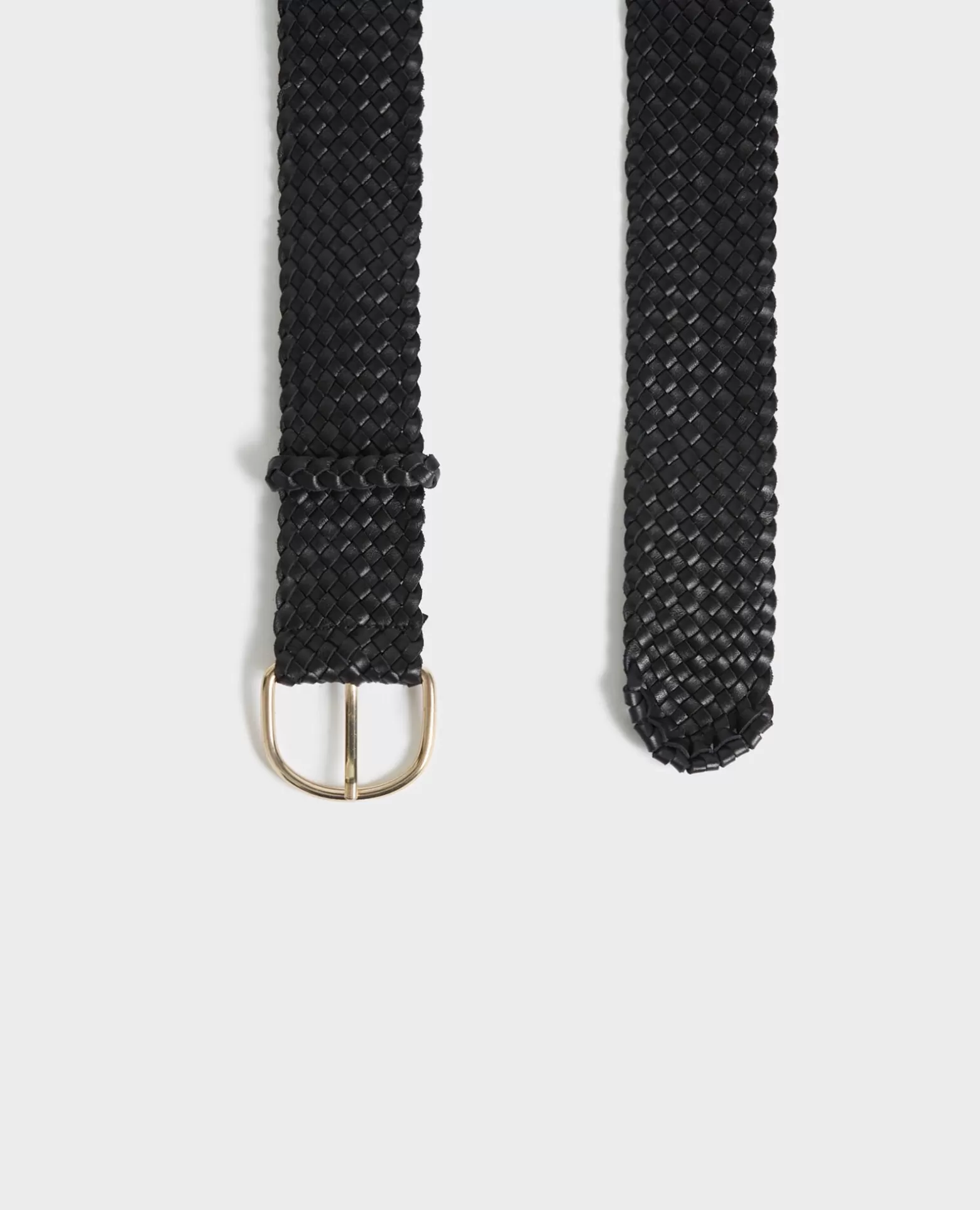 Ceintures | Comptoir des Cotonniers Ceinture Large En Cuir 09 Black