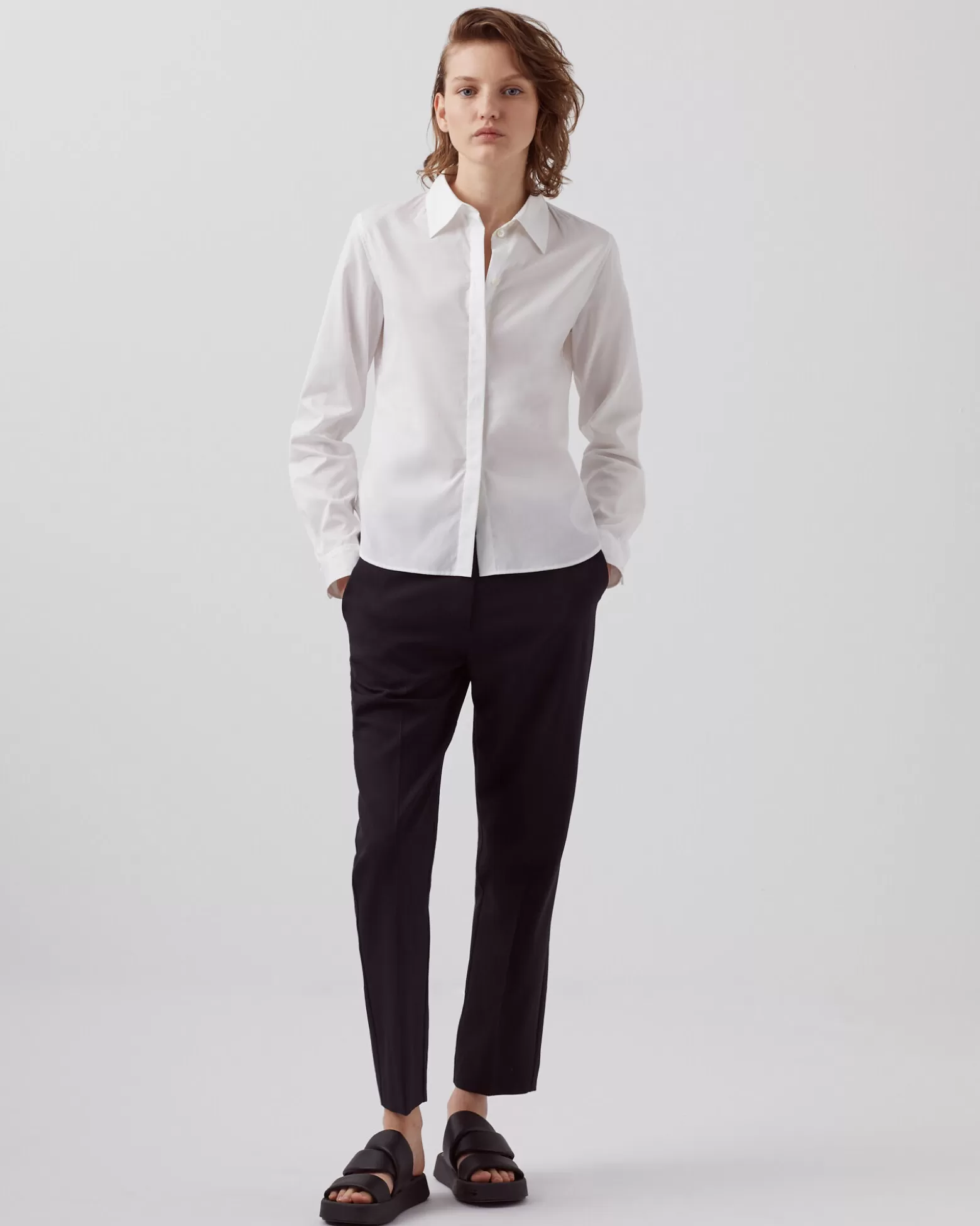 Blouses & Chemises | Comptoir des Cotonniers Chemise En Coton 8885 00 White