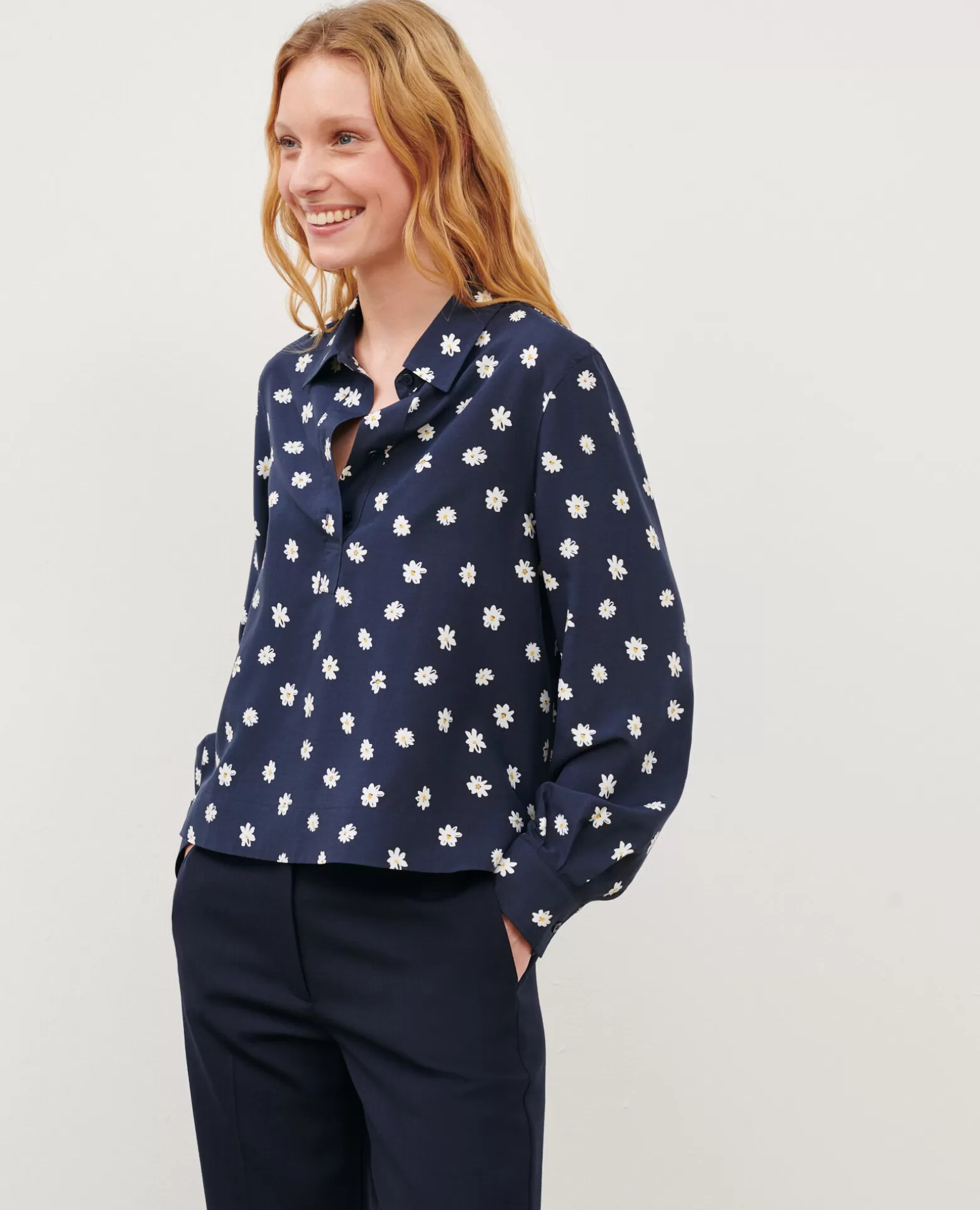 Blouses & Chemises | Comptoir des Cotonniers Chemise Imprimee Fluide 0694 Daisy