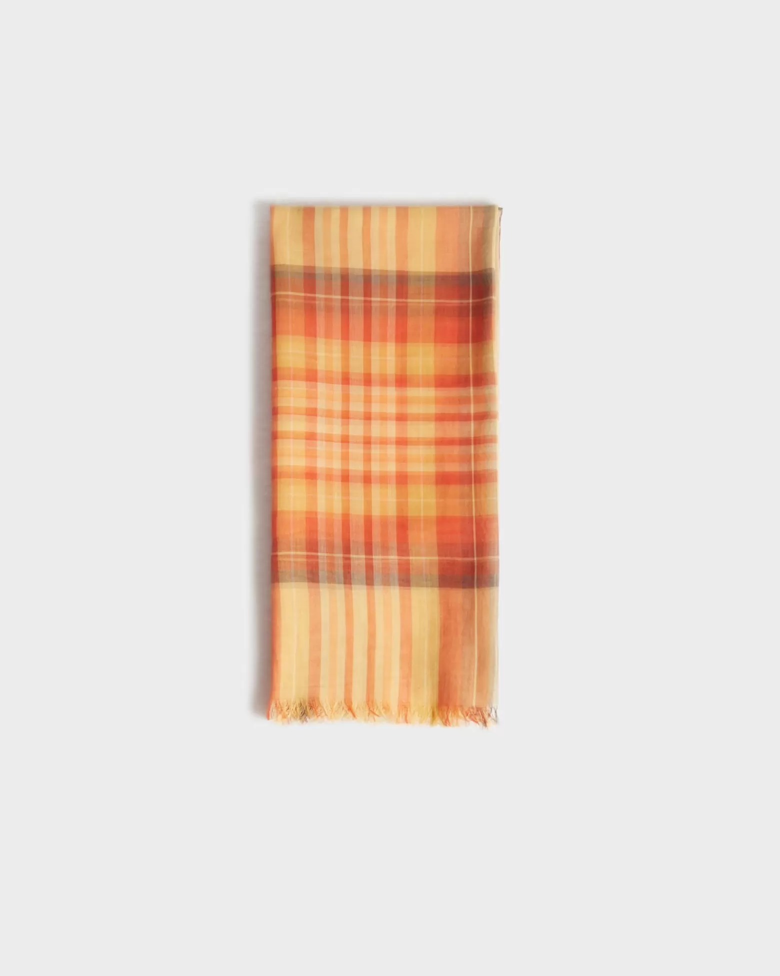 Foulards & Echarpes | Comptoir des Cotonniers Echarpe En Coton 0241 Orange