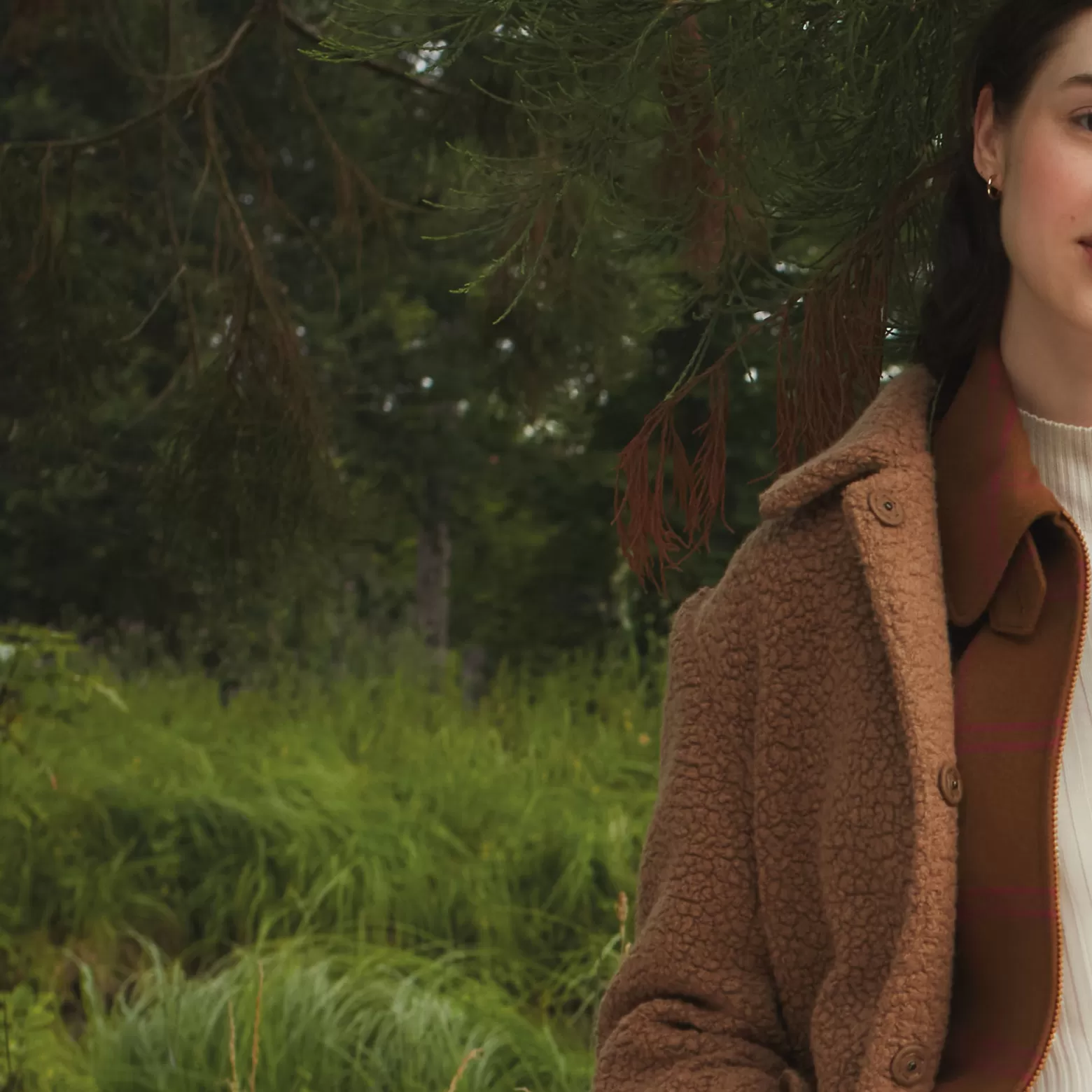 Vestes & Trenchs | Comptoir des Cotonniers Manteau Long En Laine Melangee 8849 31 Beige