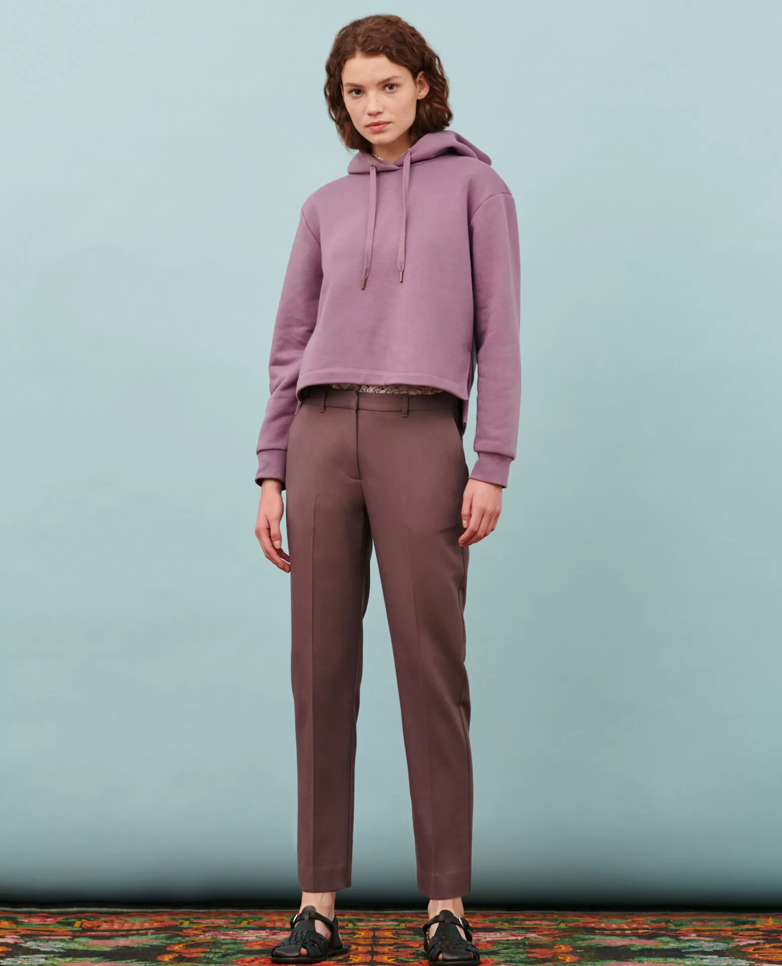 Pantalons | Comptoir des Cotonniers Marguerite - Pantalon Cigarette 0790 Sparrow