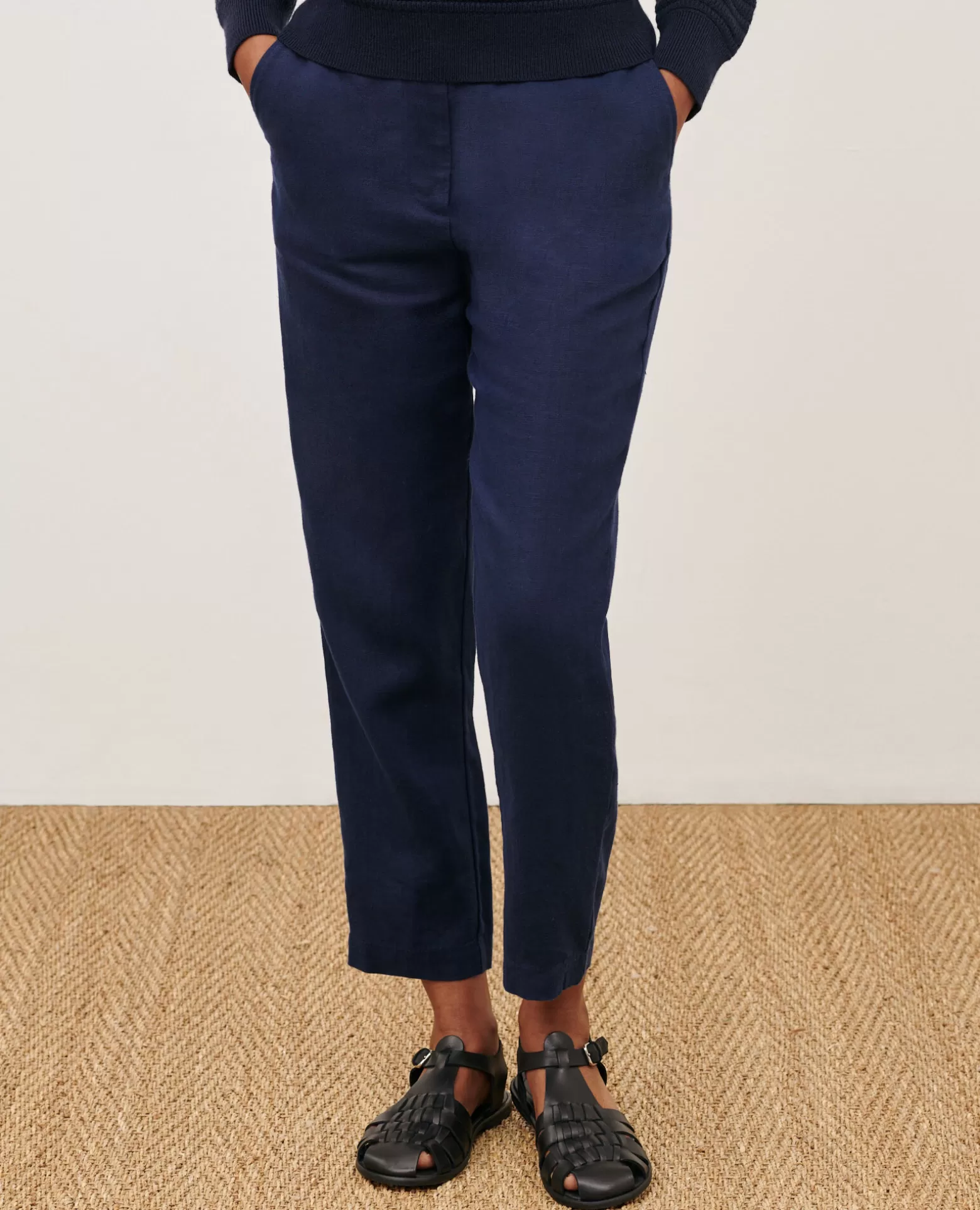 Pantalons | Comptoir des Cotonniers Marguerite - Pantalon Cigarette 68 Blue