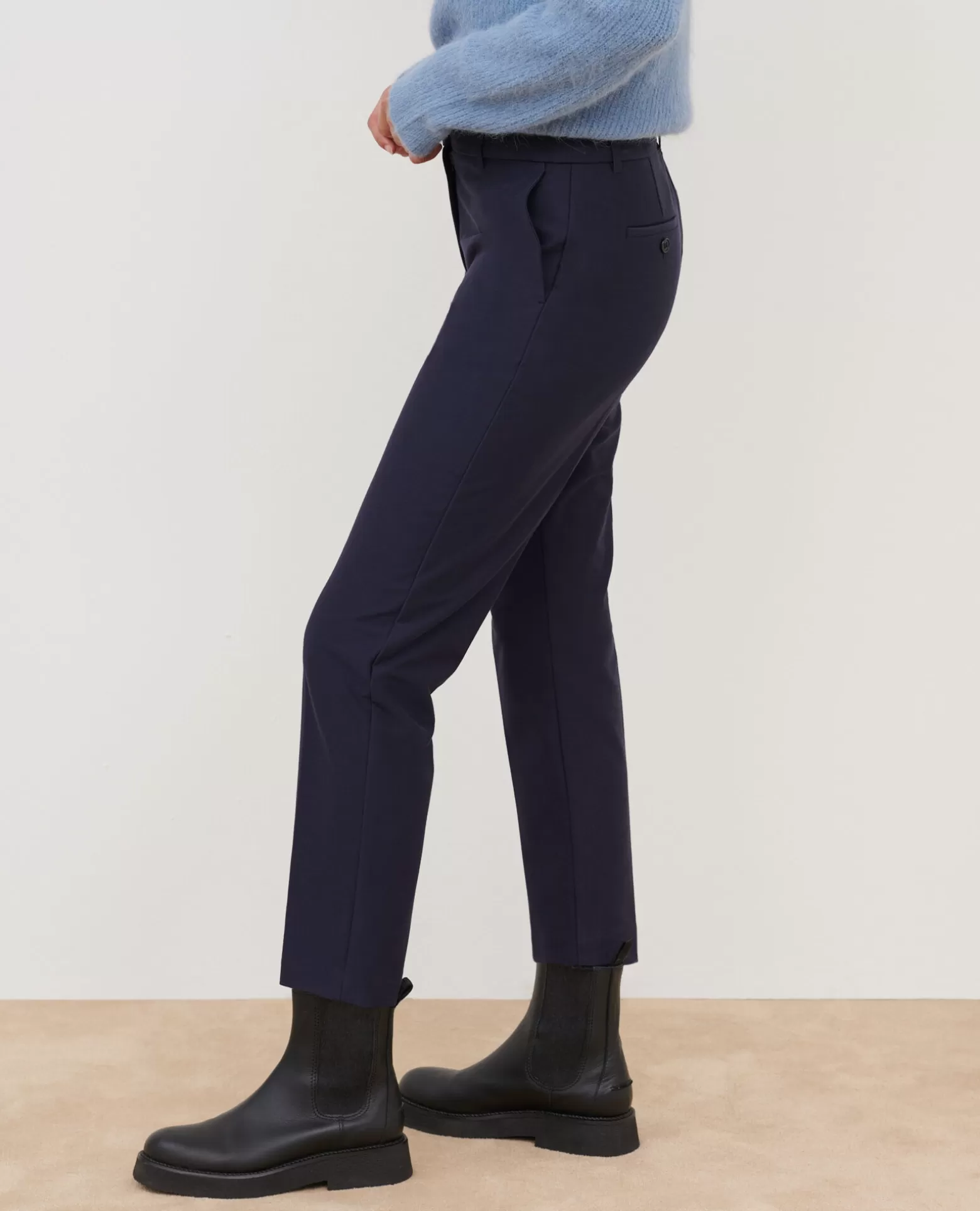 Pantalons | Comptoir des Cotonniers Marguerite - Pantalon Cigarette 4277 Night_Sky