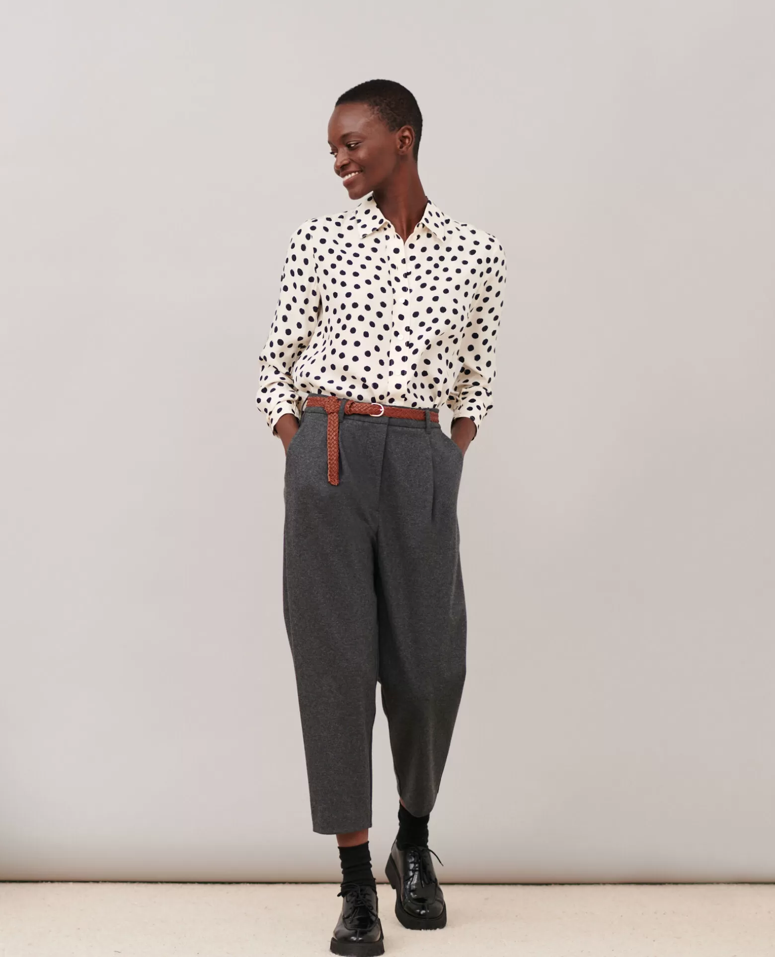Pantalons | Comptoir des Cotonniers Pantalon 7/8Eme 8897 04 Gray