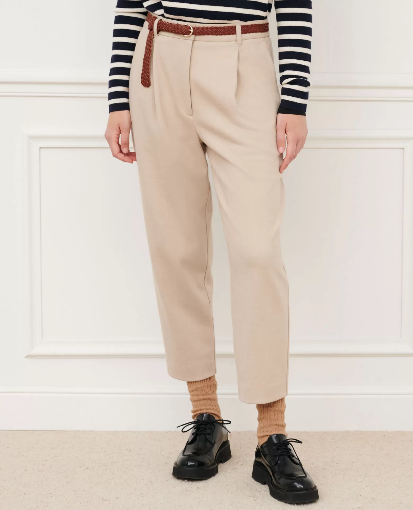 Pantalons | Comptoir des Cotonniers Pantalon 7/8Eme 8896 31_Beige