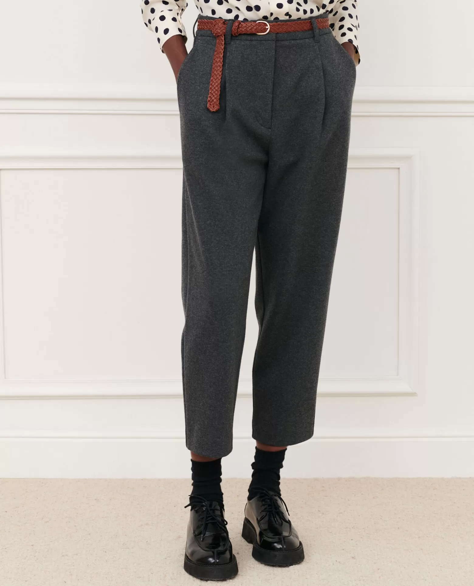 Pantalons | Comptoir des Cotonniers Pantalon 7/8Eme 8897 04 Gray