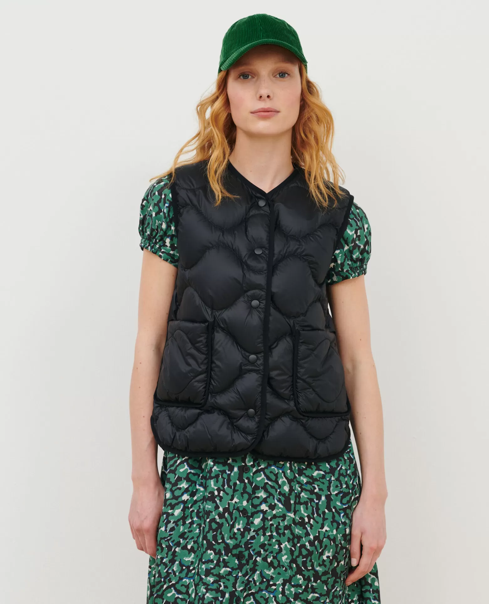 Vestes & Trenchs | Comptoir des Cotonniers Plume - Veste Sans Manches 0093 Black