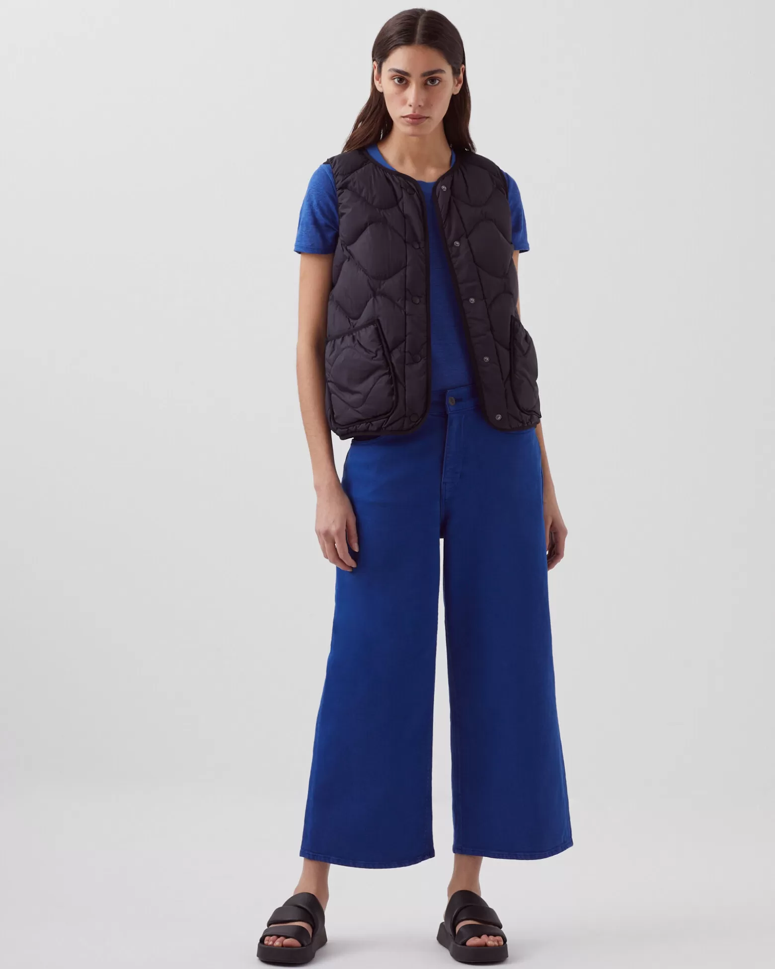 Vestes & Trenchs | Comptoir des Cotonniers Plume - Veste Sans Manches 0093 Black