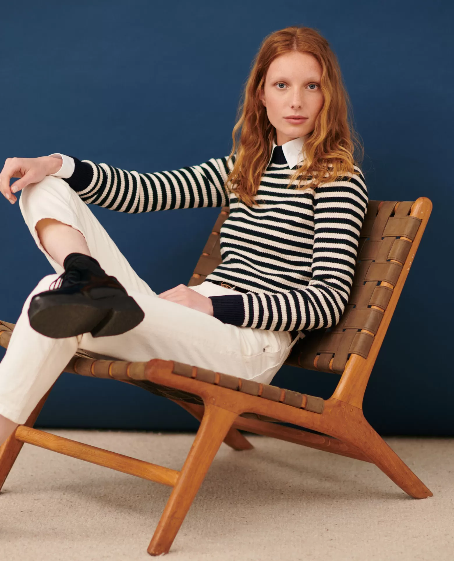 Jeans | Comptoir des Cotonniers Rita - Slouchy - Jean Ample En Coton 7209C 108 Denim White