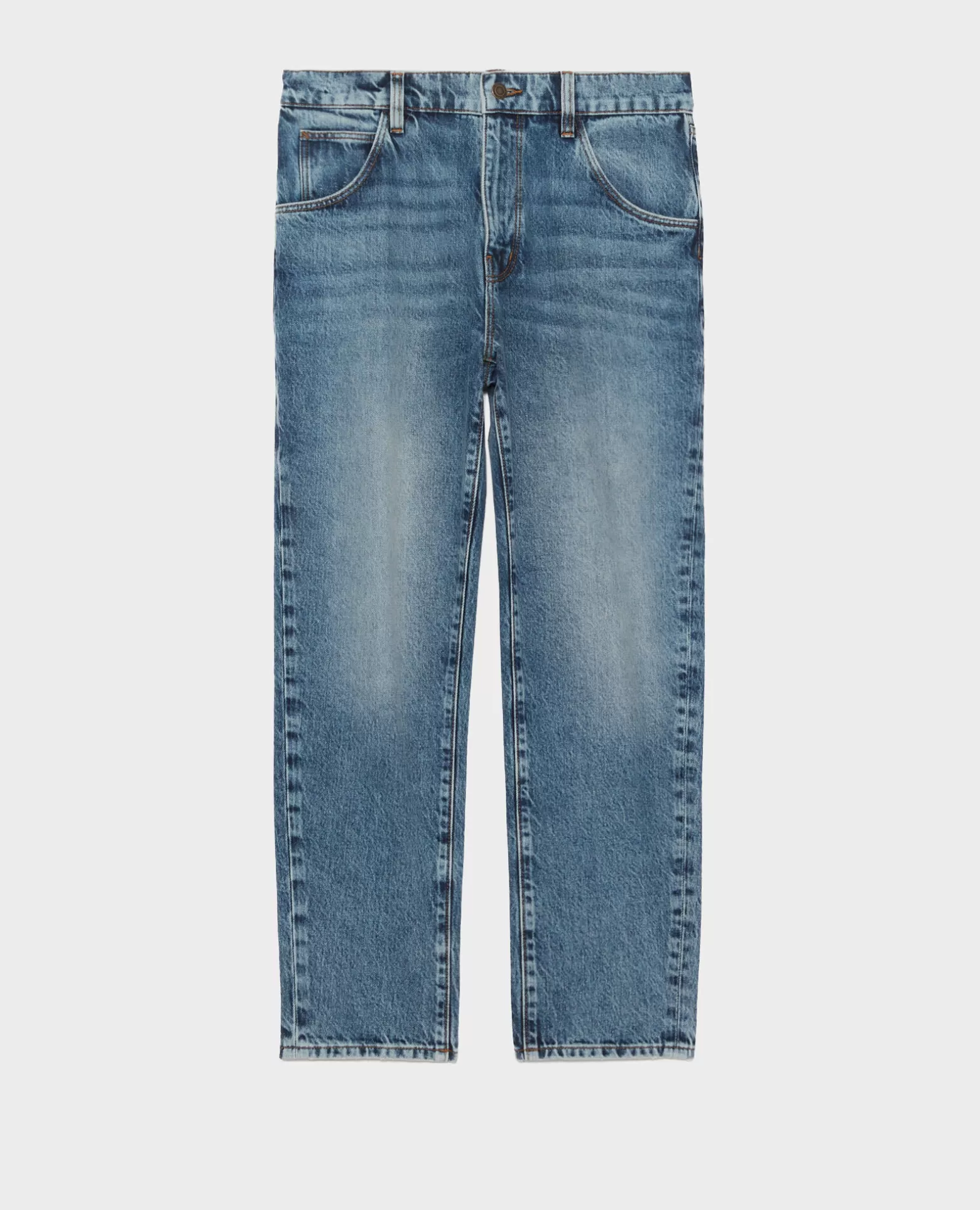 Jeans | Comptoir des Cotonniers Rita - Slouchy - Jean Ample En Coton Vintage Mid Wash