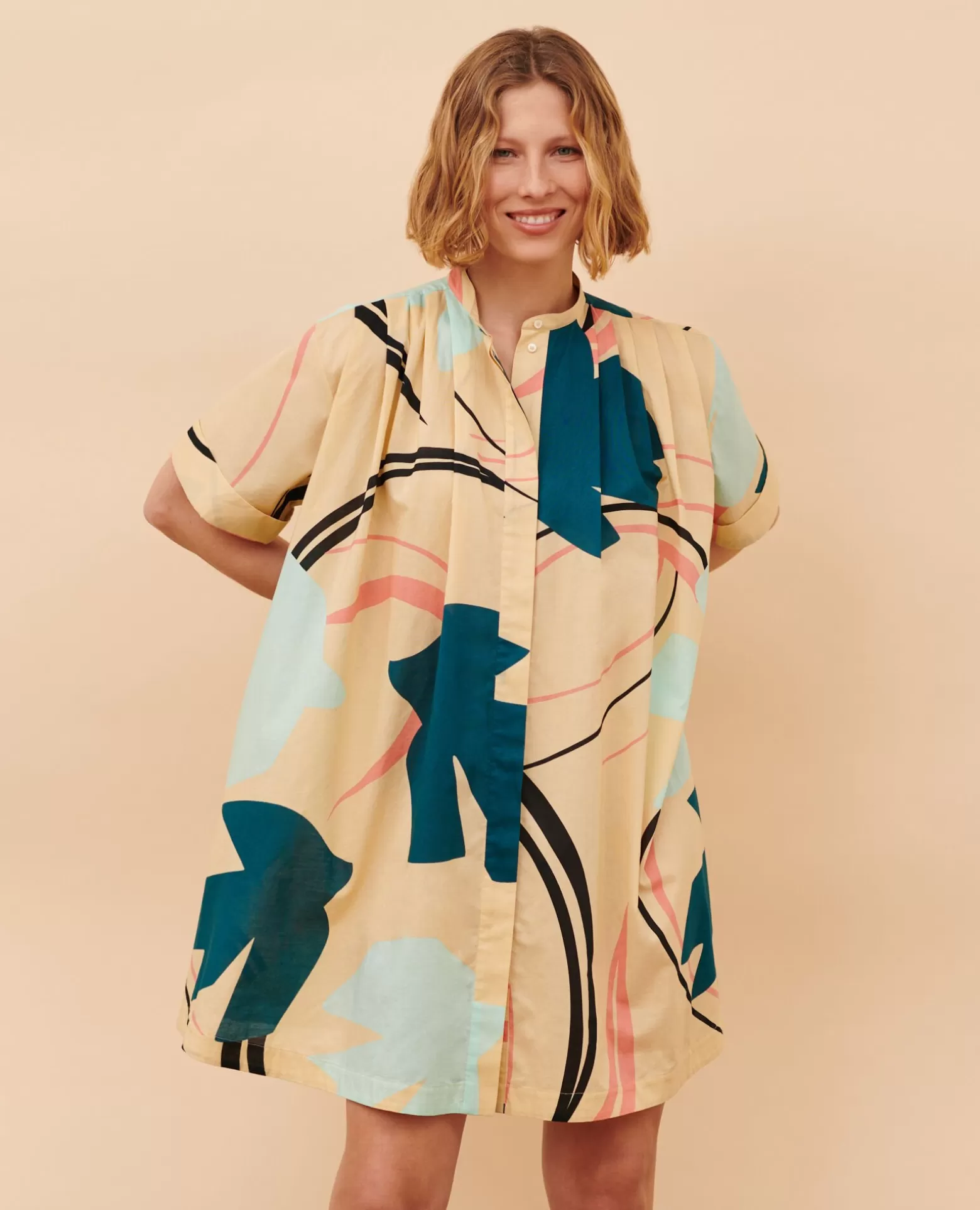 Robes | Comptoir des Cotonniers Robe Chemise 0403 Birdy Sand