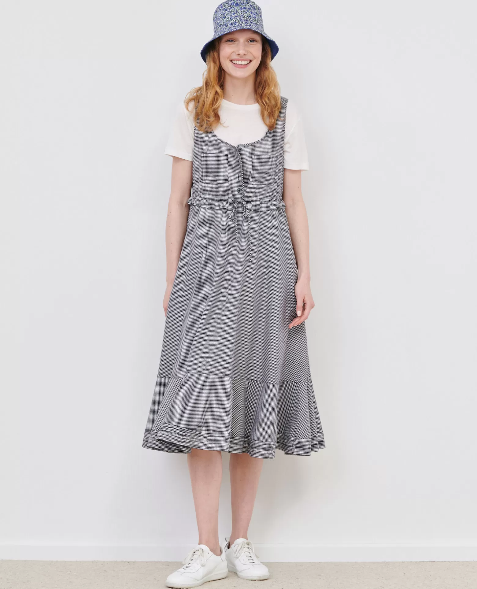 Robes | Comptoir des Cotonniers Robe En Voile De Coton 88 Vichy