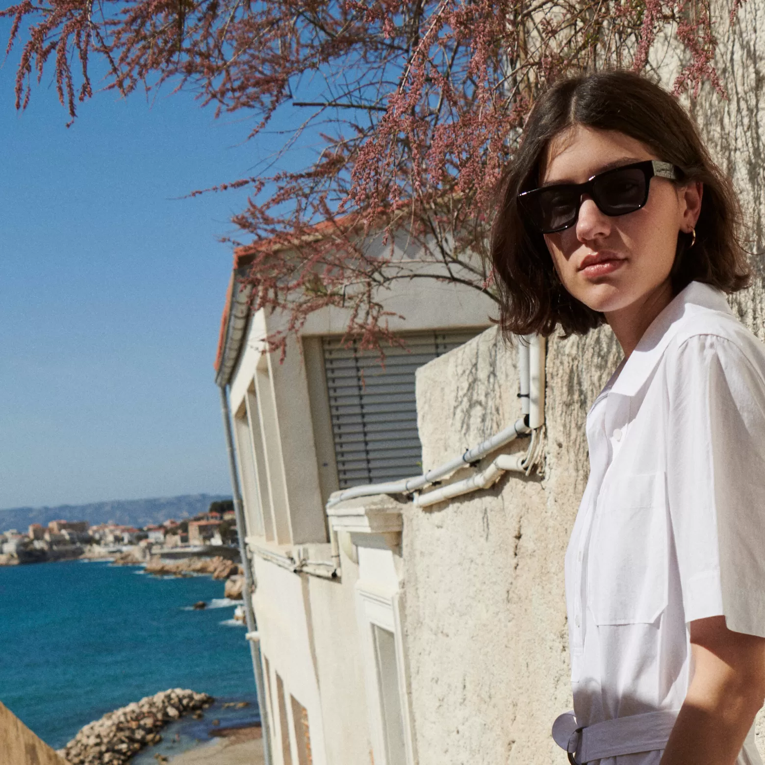 Robes | Comptoir des Cotonniers Robe Midi En Coton 0007 White