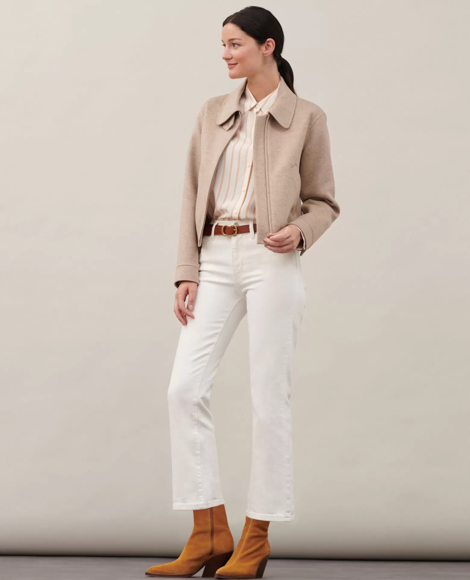Jeans | Comptoir des Cotonniers Rosine - Jean Trumpet 0003 White Denim