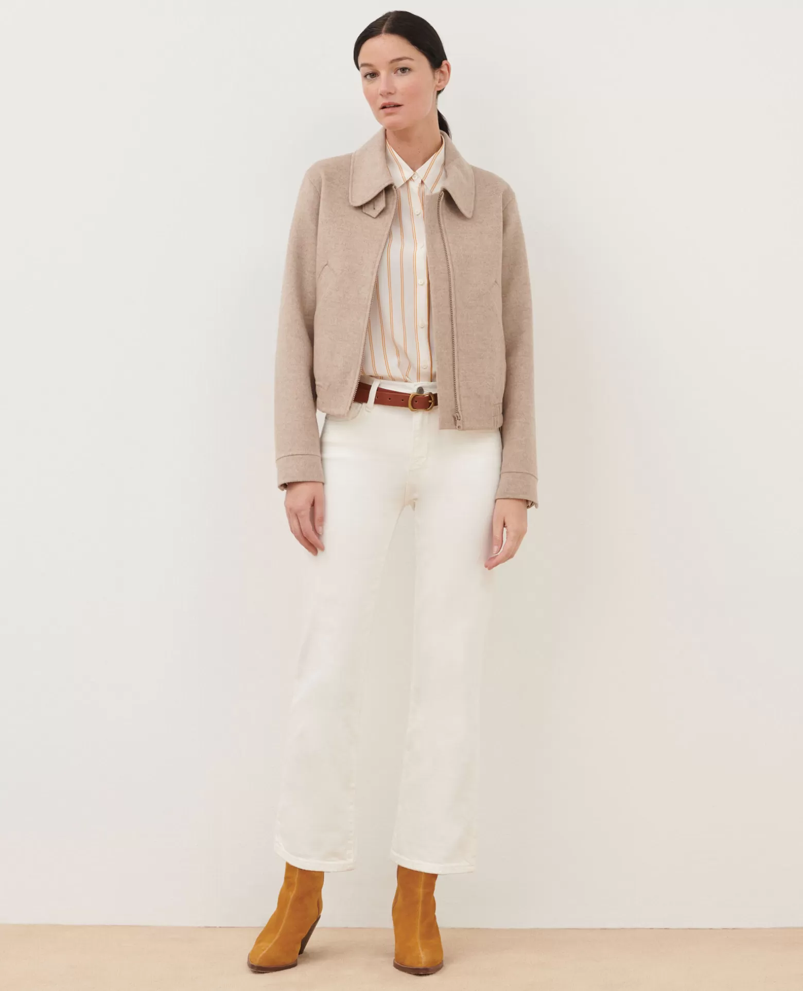 Jeans | Comptoir des Cotonniers Rosine - Jean Trumpet 0003 White Denim
