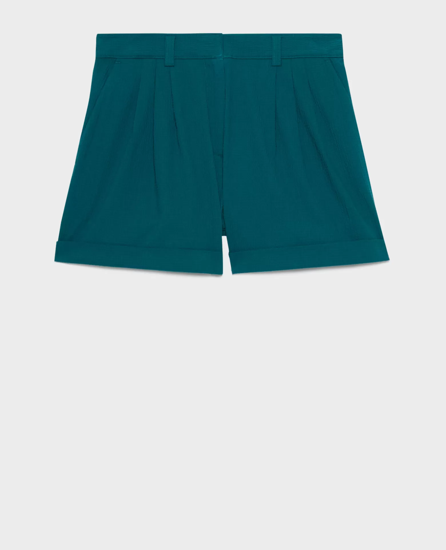 Jupes & Shorts | Comptoir des Cotonniers Short En Coton 0678 Gulf Coast Blue