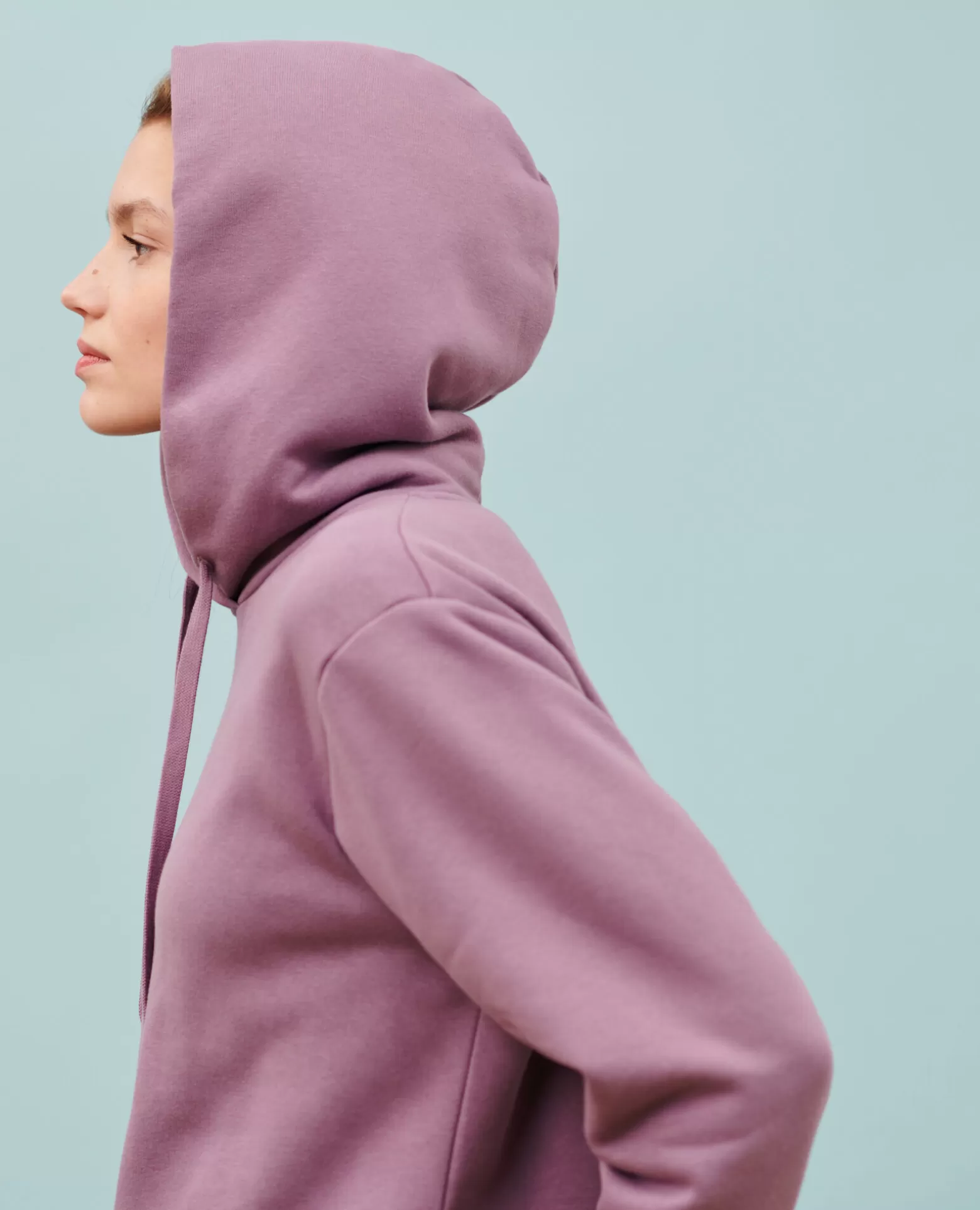 Maille | Comptoir des Cotonniers Sweatshirt A Capuche 0780 Very Grape