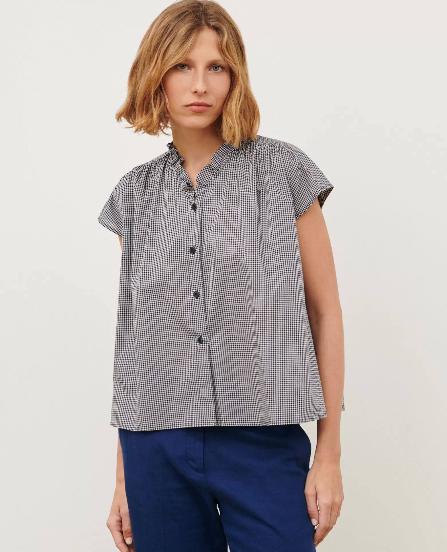 Blouses & Chemises | Comptoir des Cotonniers Top De Coton 7073 88_Vichy