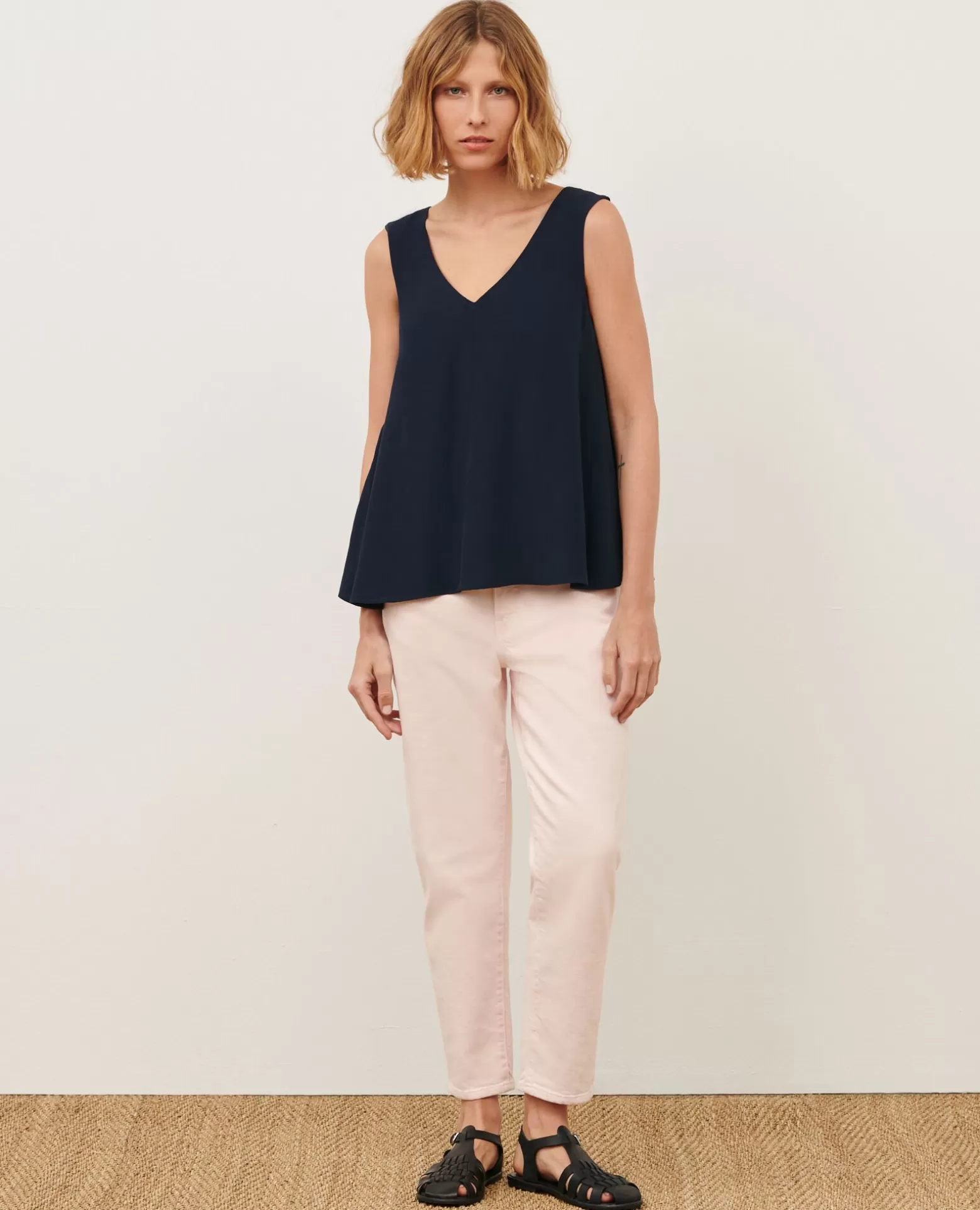Tops | Comptoir des Cotonniers Top Fluide 0693 Navy